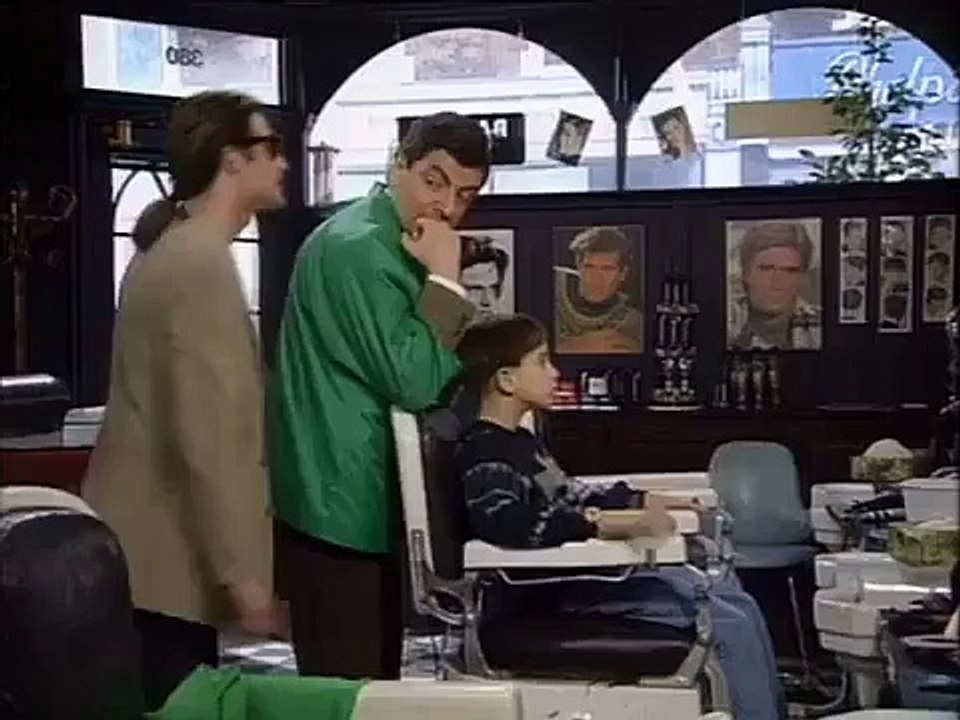 Mr. Bean In a beauty salon