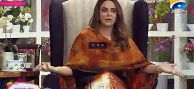 kirancollection see the reaction of nadia khan after meera fight in nadia khan show 16 november 2015