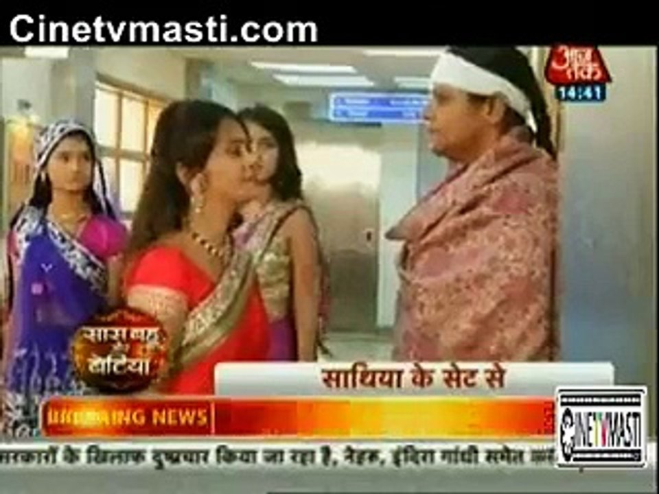 Ahem ne Maagi Meera se Maafi kyonki Meera ki vajah se Bachi Ahem ki Jaan - 19th November 2015 - Saath Nibhana Saathiya