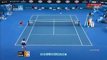 Novak Djokovic vs Stanislas Wawrinka 1st Set Australian Open 2015 SemiFinals Highlights HD