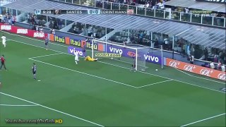 Gol de Ricardo Oliveira, Santos 1 x 0 Corinthians Brasileirão 20/06/2015