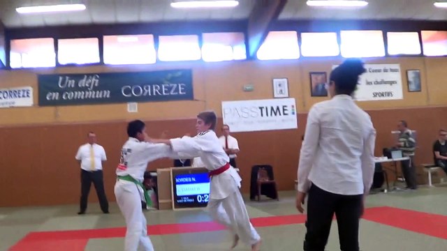 Wassim au tournoi de Brive Corrèze - Poules - Novembre 2015