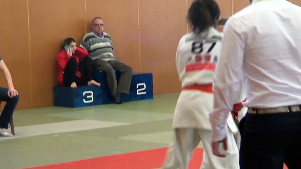 Claire au tournoi de Brive Corrèze - Poule - Novembre 2015
