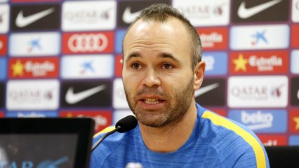 Iniesta: "Espero que el Clásico sea un gran espectáculo"