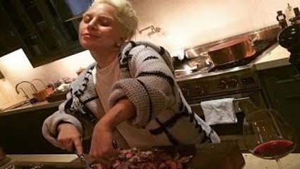 Lady Gaga Shows Off Her Cooking Skills