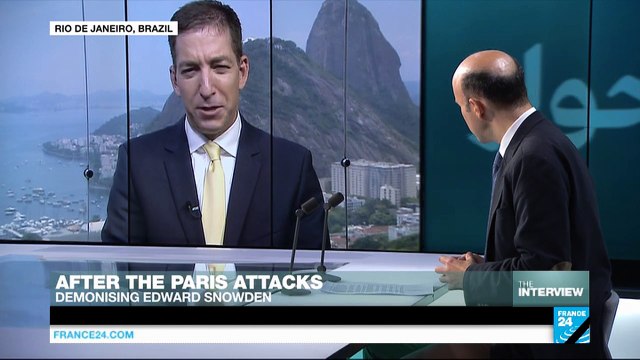 US 'exploiting Paris attacks', says Glenn Greenwald