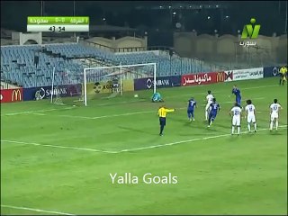 هدف سموحة الاول في الشرطة