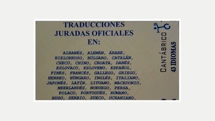 Traducción jurada realizada por traductor jurado