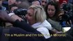 Muslim offers free hugs in Paris - see Parisians reaction