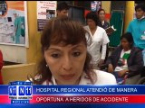 N11 SEGUN DIRECTORA DEL HOSPITAL LA ATENCION A HERIDOS DE ACCIDENTE FUE DE MANERA OPORTUNA