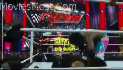 RAW 16-11-2015 New Day vs Ryback & The Usos 6