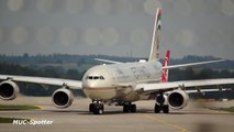 Etihad Airways Airbus A340-642 A6-EHI departure at Munich Airport München Flughafen