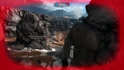 STAR WARS Battlefront PS4 1080p HD Mi segunda partida multijugador