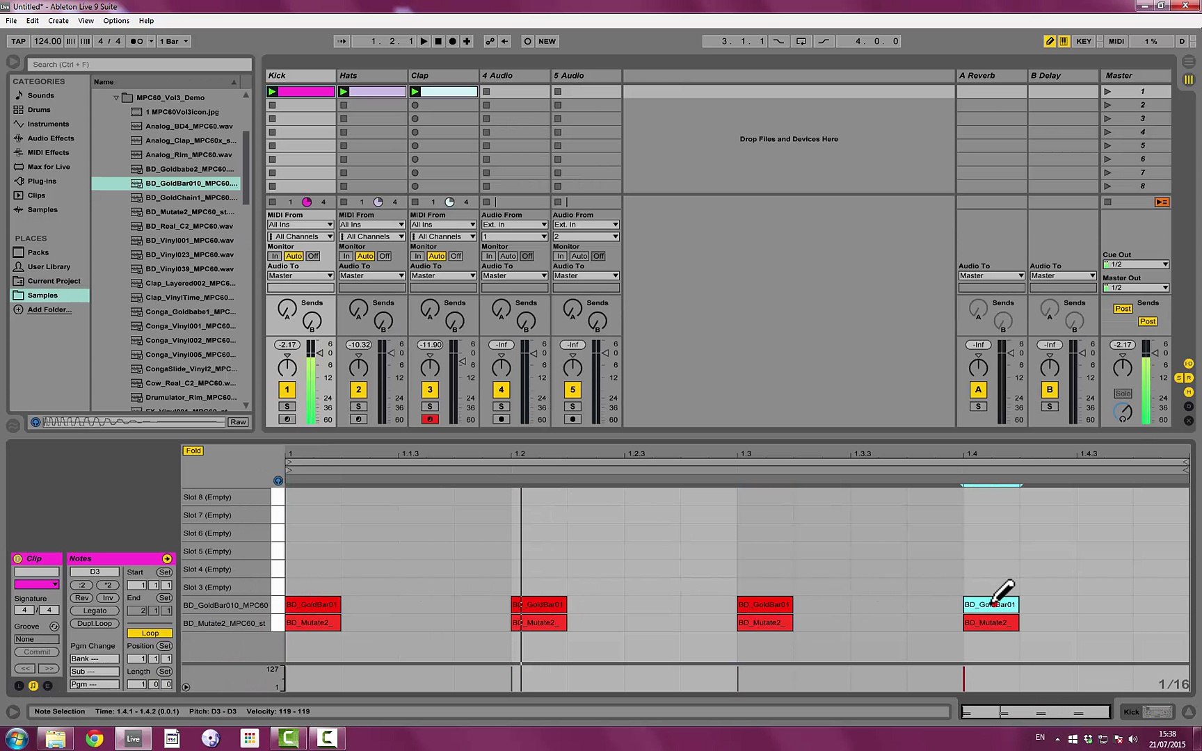 ⁣Electronic Music Production with Ableton  1.4. Creative Percussion