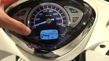 Yamaha Acruzo - Chi tiết xe tay ga tiết kiệm nhiên liệu, nhiều tiện ích! ✔