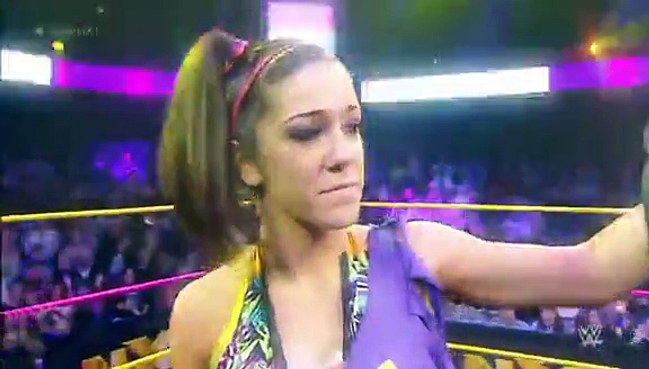 Bayley Backstage Segment