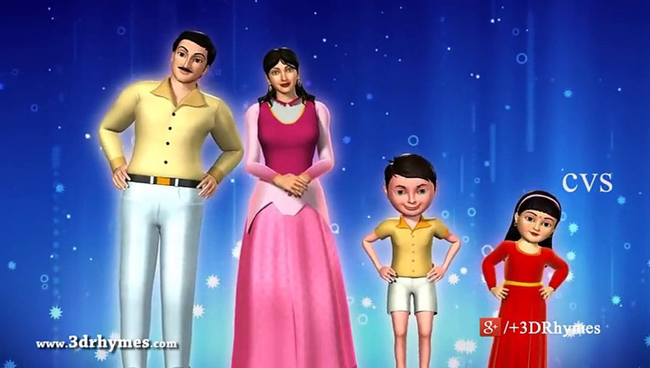 Daddy Finger   Finger Family Song   3D Animation Finger Family Nursery Rhymes & Songs for Children