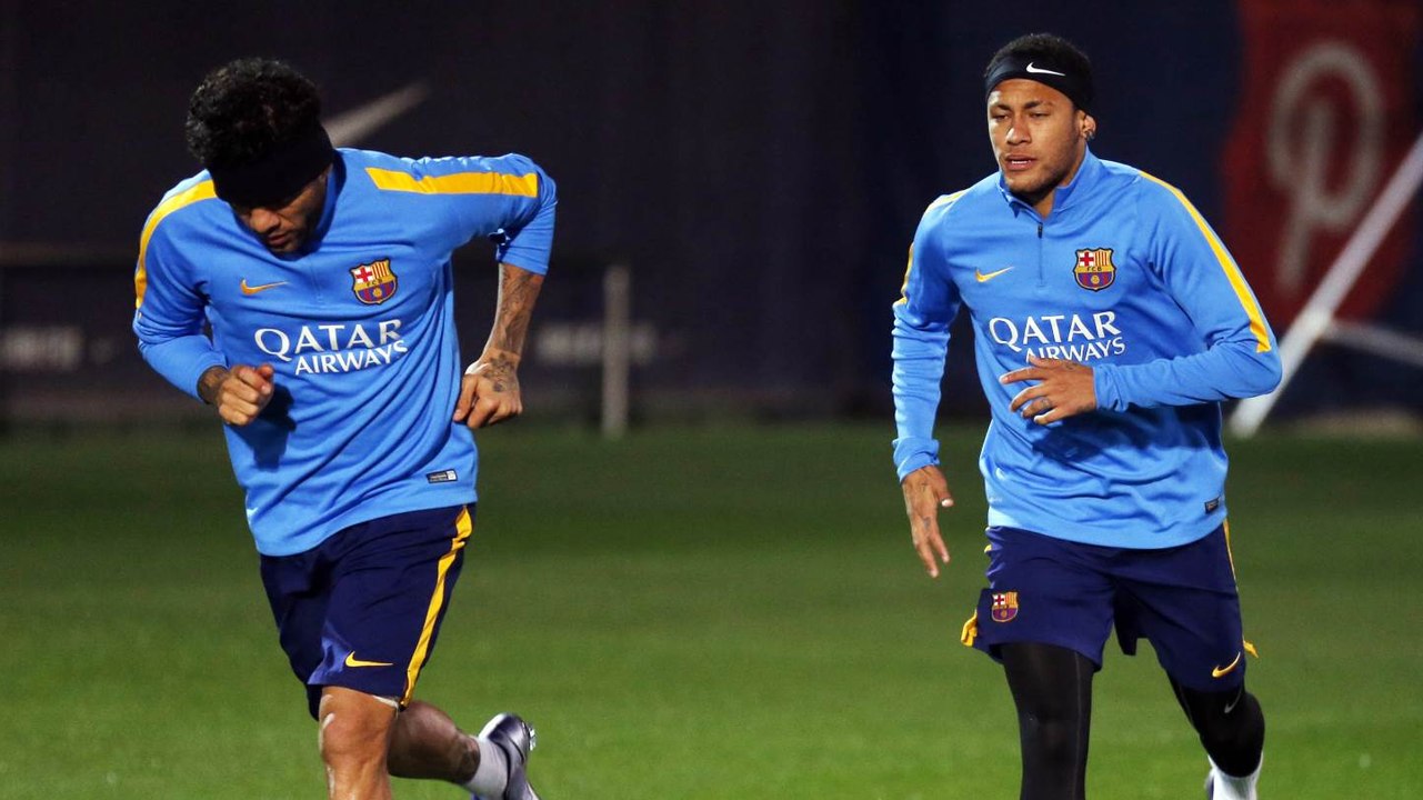 FC Barcelona training session: Luis Enrique welcomes back the last internationals