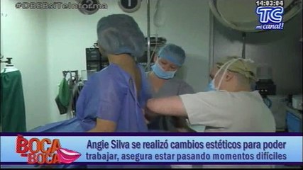Angie Silva se realizó cambios estéticos para poder trabajar, asegura estar pasando momentos difíciles