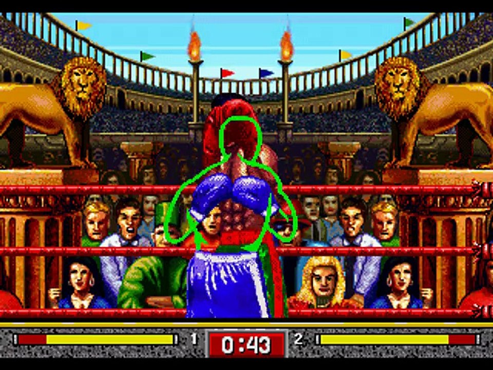 TOP 29 MD 32X | TOUGHMAN CONTEST (ELECTRONIC ARTS, EA SPORTS, 1995) - 'HAMMERING'