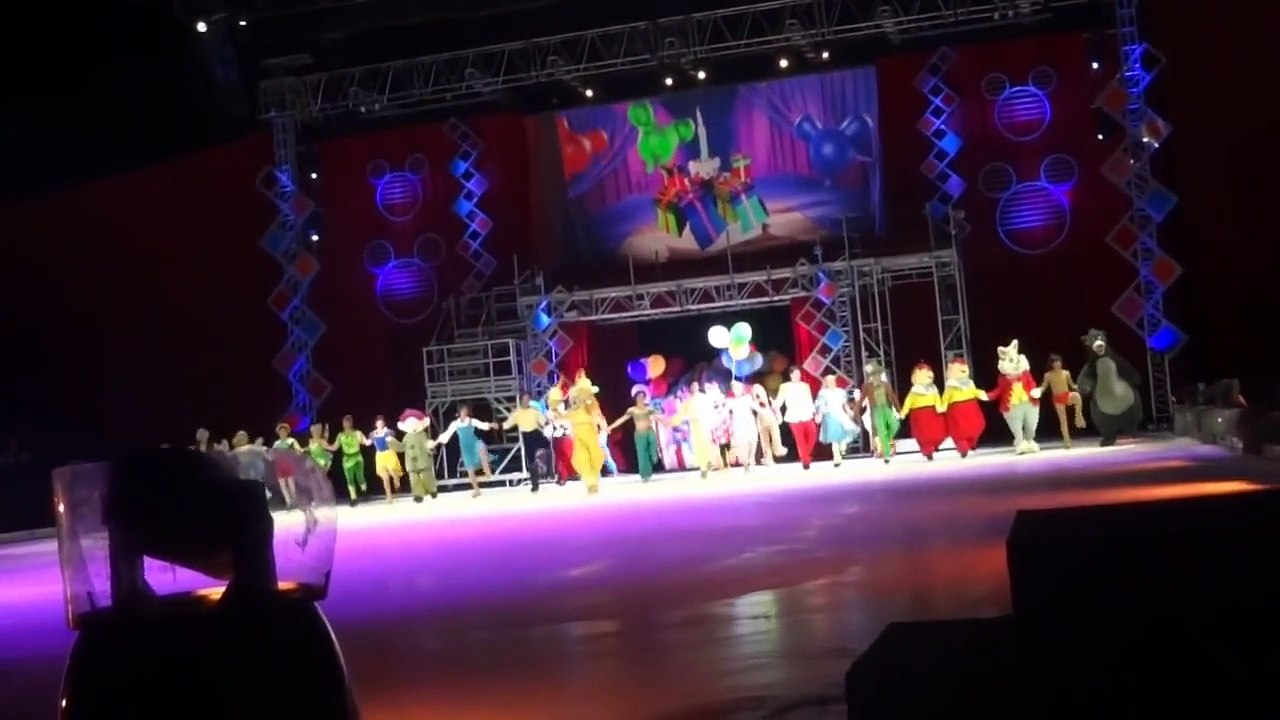 2014 DISNEY ON ICE * Lets Celebrate * Entire Show Highlights