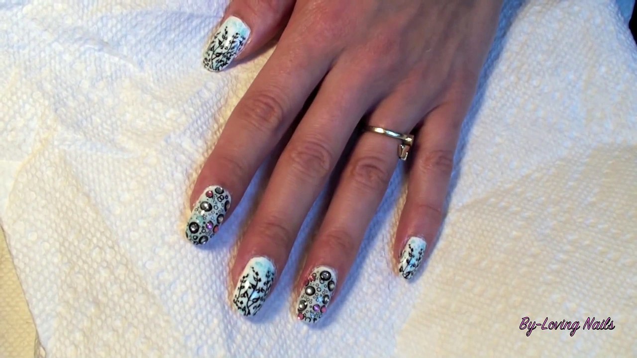 Nail Art Stamping TutorialReview with Mash Nails- Nail Art Products - By Loving Nails