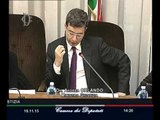 Roma - Audizione del Ministro della Giustizia, Andrea Orlando (19.11.15)
