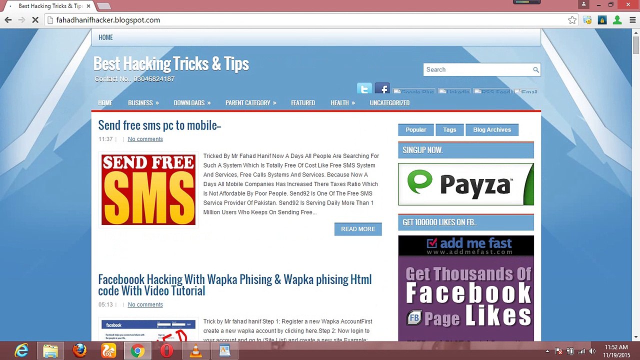 How to Send free sms to any Network Pc to mobile