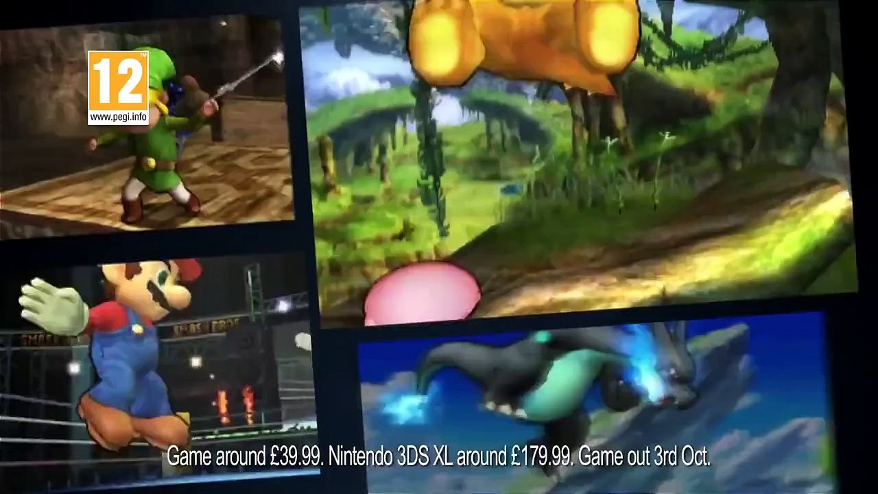 Super Smash Bros. Trailer Nintendo 3DS