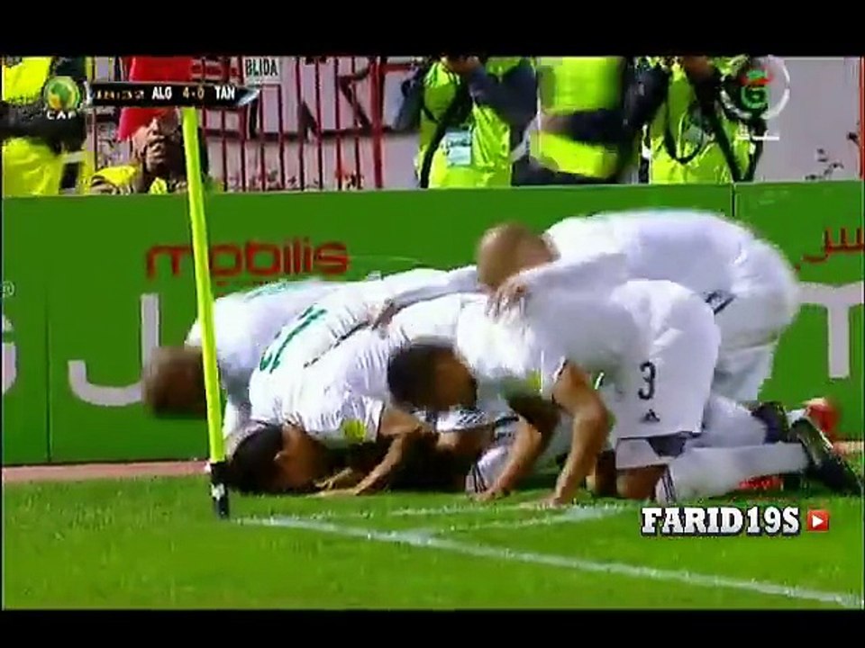 أهداف الجزائر 7-0 تنزانيا ALGERIE 7-0 TANZANIE
