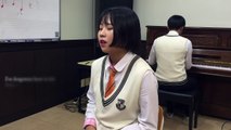 Chinese girl sings does Hello (Adele) cover