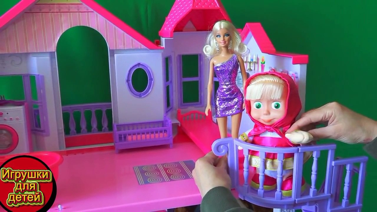 Маша и медведь в гостях у Барби, Мультик про барби