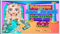 Princess Anna Elegant Hairstyles - Frozen Games For Girls