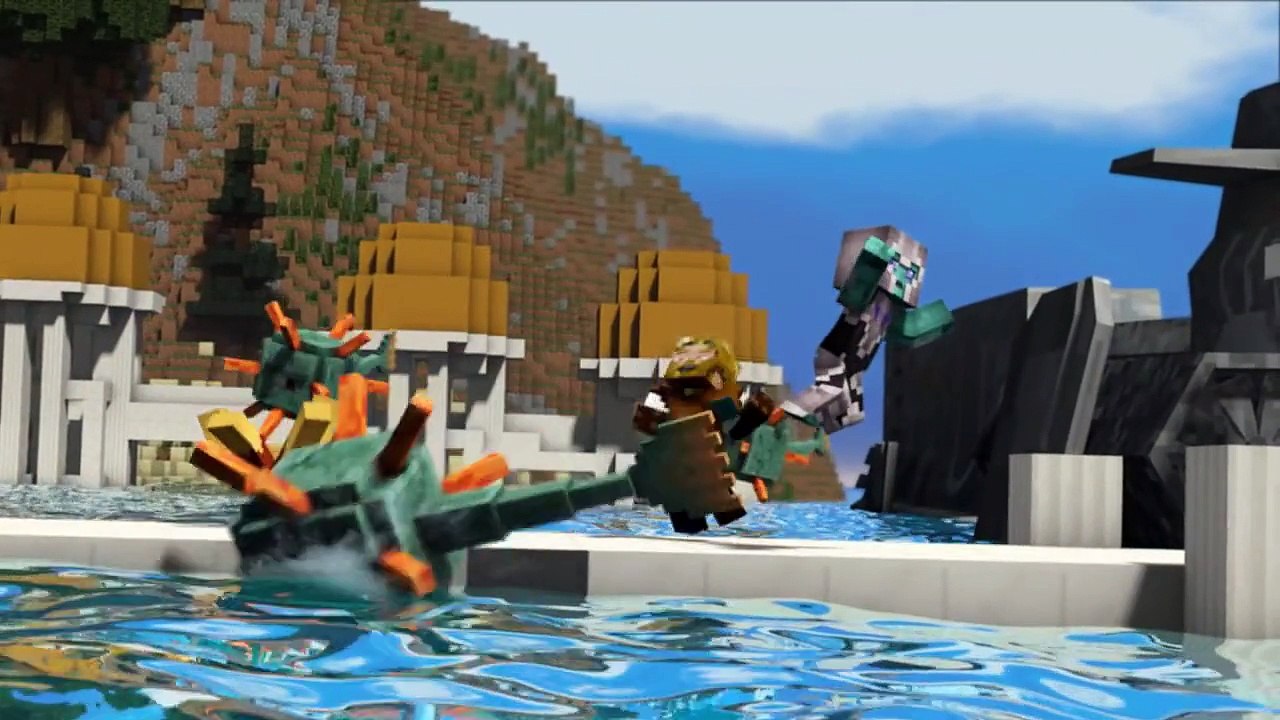 Atlanteans A Minecraft Parody of David Guetta Titanium (Minecraft Song)