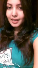 Beautiful Desi Girl Singing Song