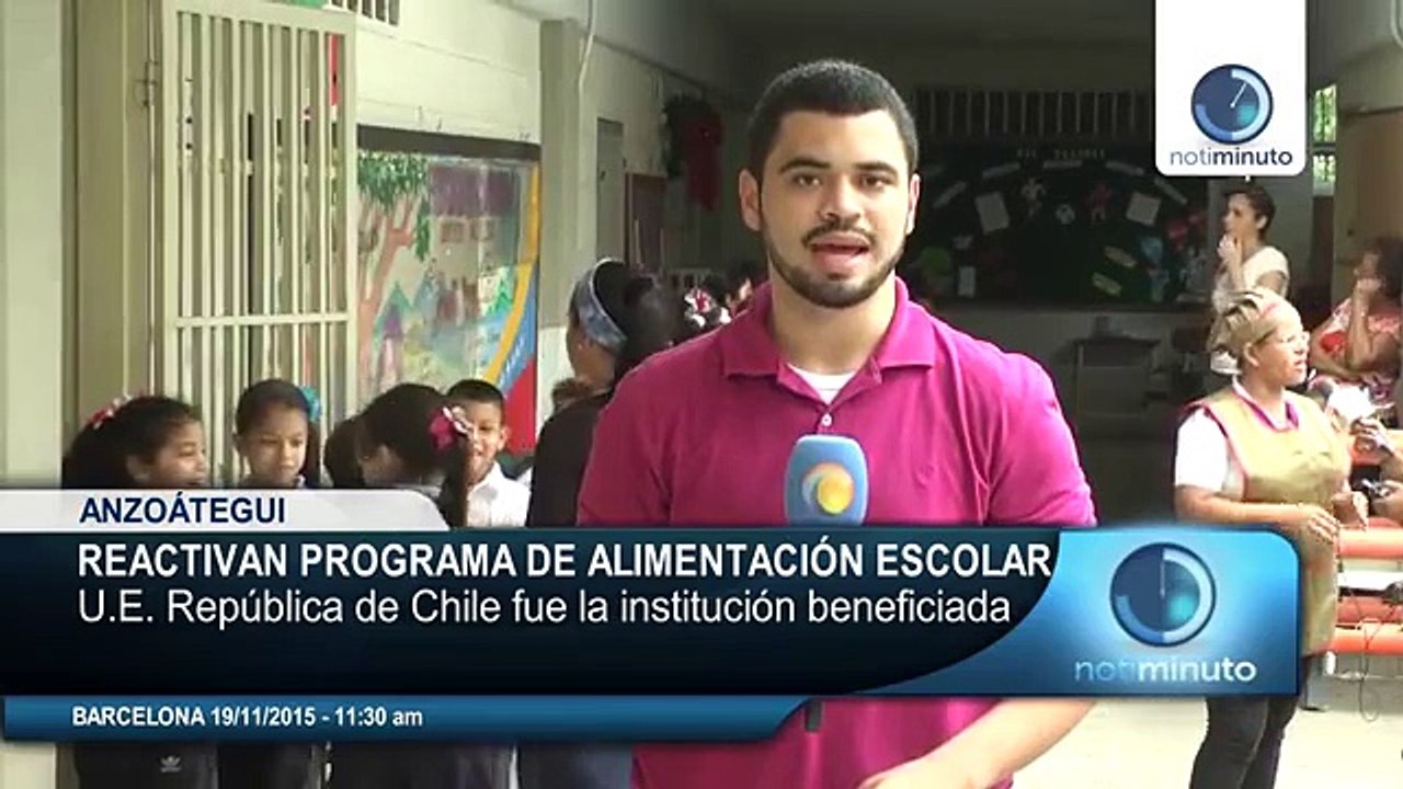 Reactivaron programa de alimentación escolar