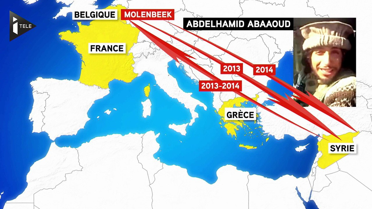 Abdelhamid Abaaoud, de Molenbeek à sa mort lors de l'assaut à Saint-Denis