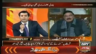 Off The Record With Kashif Abbasi 15th November 2015 Sheikh Rasheed Latest Interview