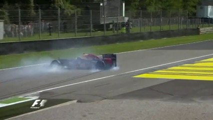 Webber Spins in Italy 2012