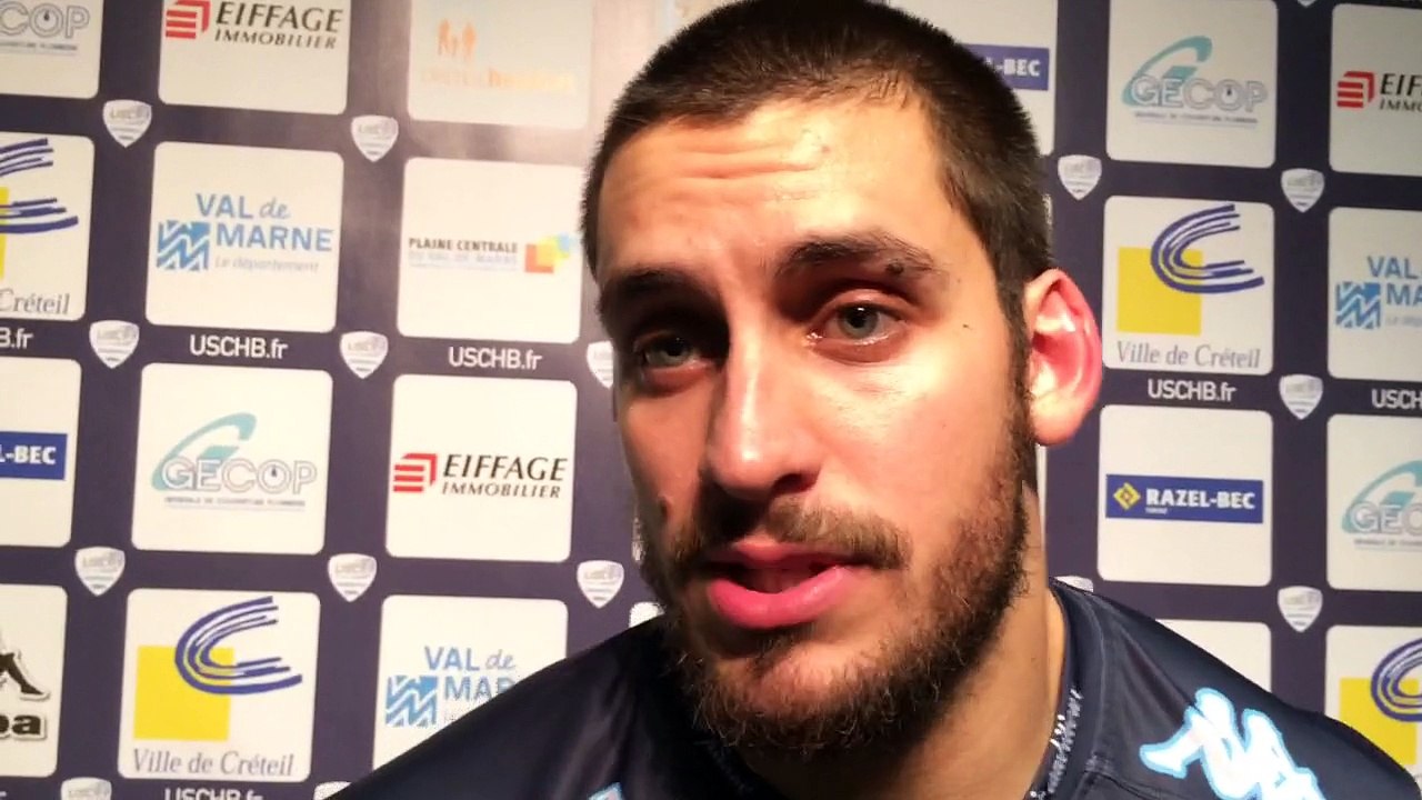 Quentin MINEL après Créteil/Cesson-Rennes 29-26