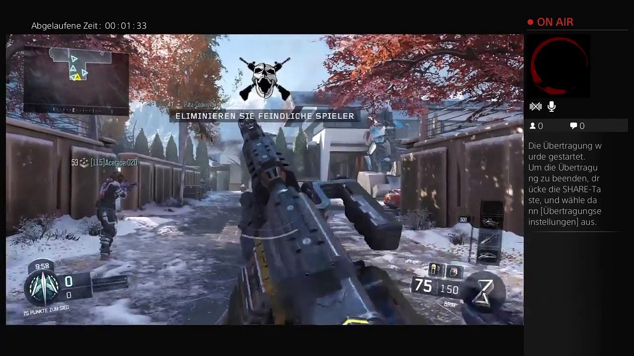 black ops 3   PS4-Live-UbertragungvonBleifuzz