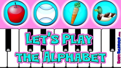 Learn to Play ABC Alphabet Song on Piano - Kids Learning Music