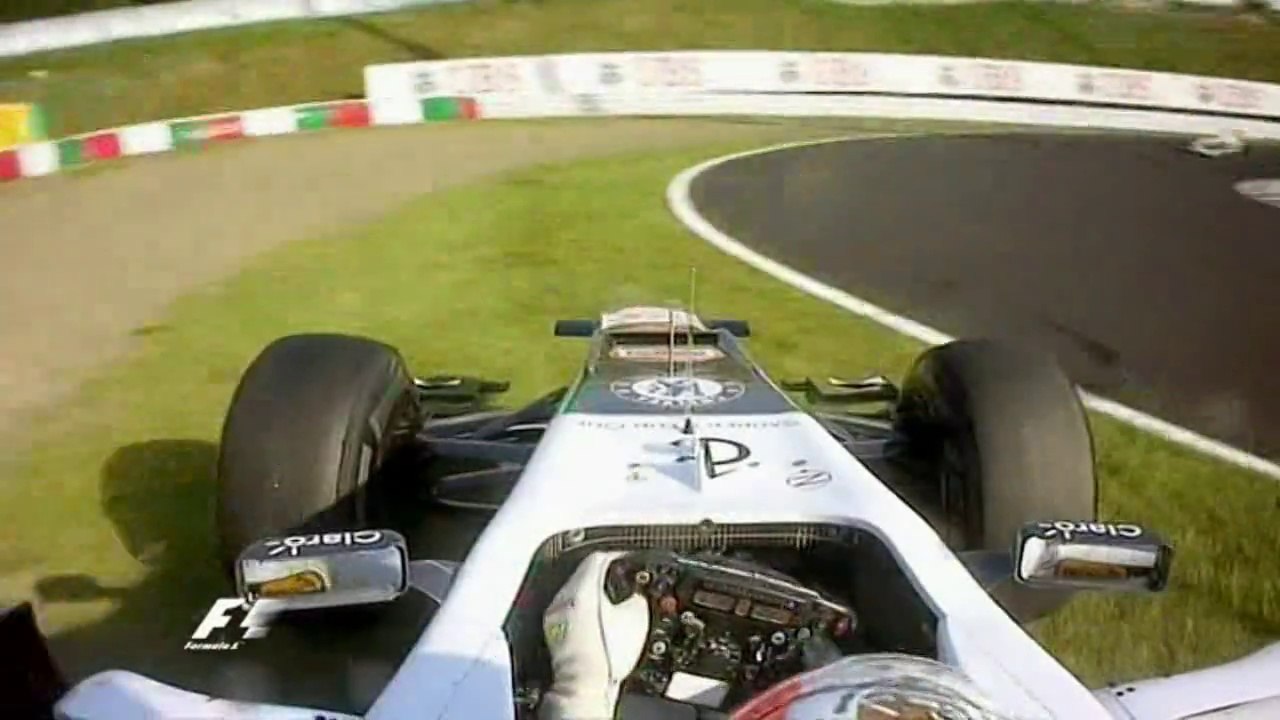 Perez Spun Out in Japan 2012