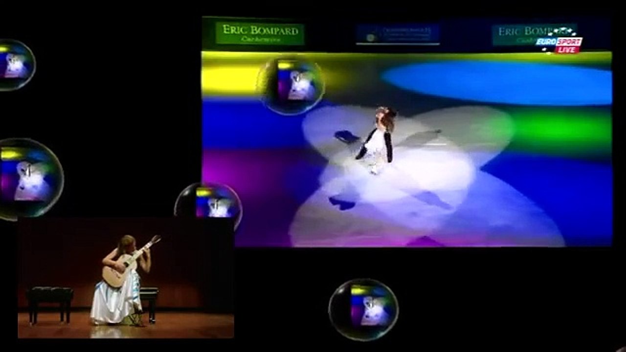 Ana Vidovic + Tessa Virtue & Scott Moir RECUERDOS DE LA ALHAMBRA