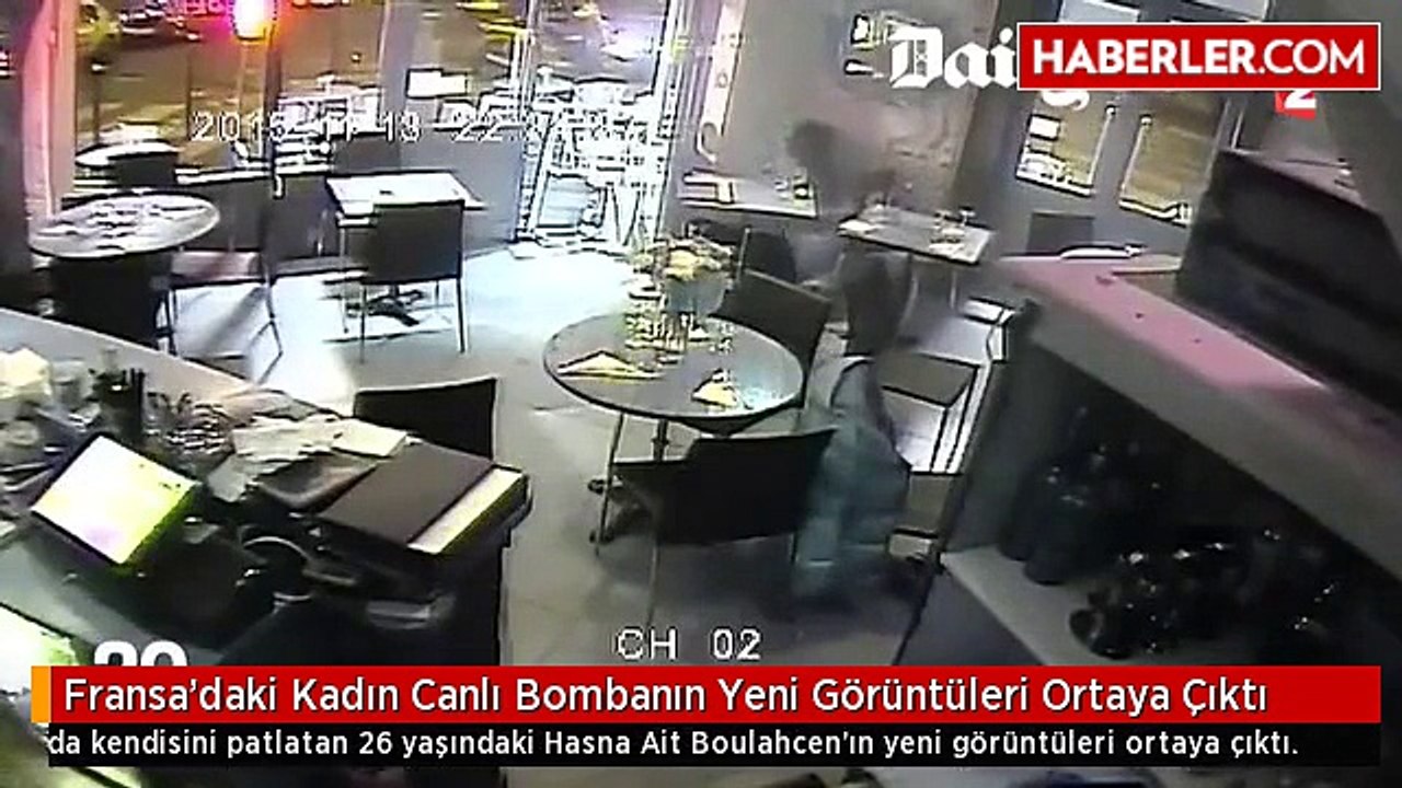 Fransadaki Kadın Canlı Bombanın Yeni Görüntüleri Ortaya Çıktı