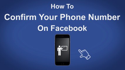 How to Confrim Your Phone Number On Facebook - Facebook Tip #3