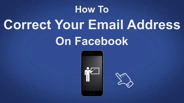 How to Correct Your Email Address On Facebook - Facebook Tip #11