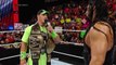 John Cena confronts Roman Reigns