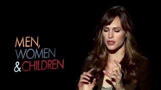 Jennifer Garner Interview Men, Women & Children (2014)
