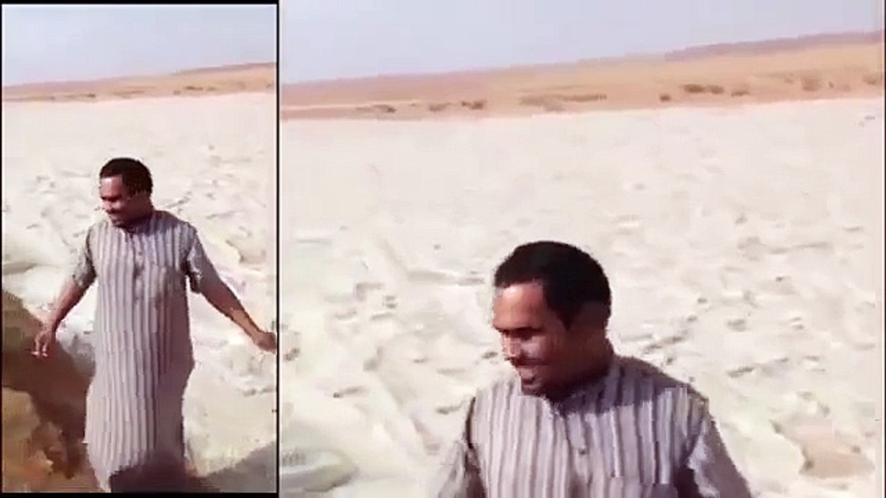 WONDERFUL ... THE PHENOMENON OF RIVER SAND, OCCURS BECAUSE THE ICE FLOWS MIXED SAND